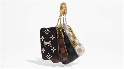 louis vuitton key pouch vs card holder|Louis Vuitton keychain card holder.